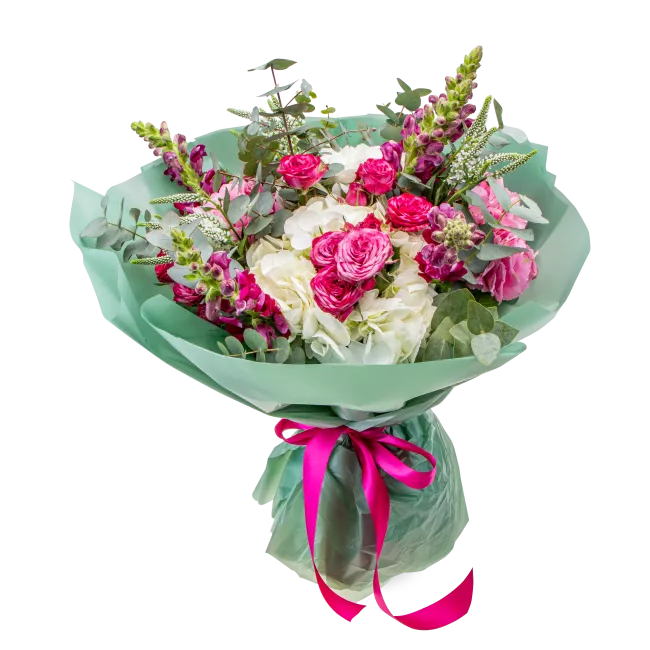 hydrangea mixed bouquet